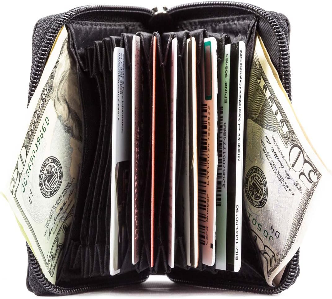 Big Skinny Polka Accordion Card Case Slim Wallet, Holds Up to 30 Cards - Image 7