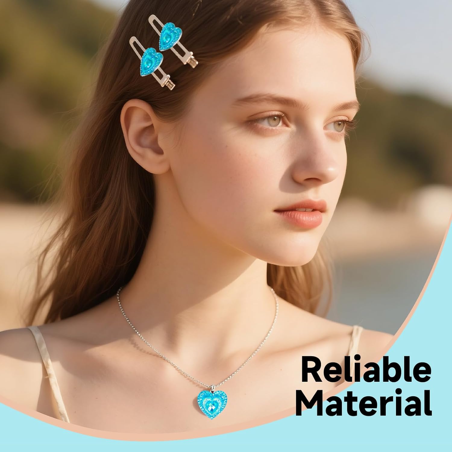 50 Pcs Resin Rhinestones for Crafting,Heart Shaped Rhinestones for Bedazzling Clothes Shoes Hats Bags & Sewing Accessories (Royal Blue) - Image 4