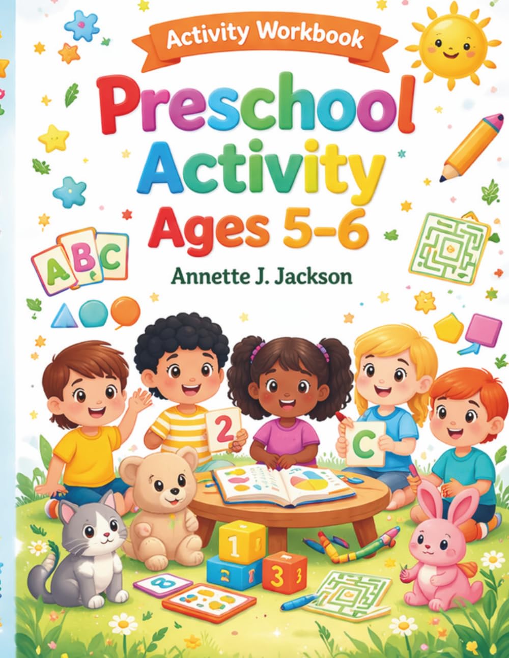Preschool Activity Ages 5-6 (Preschool Learning Workbook Series)