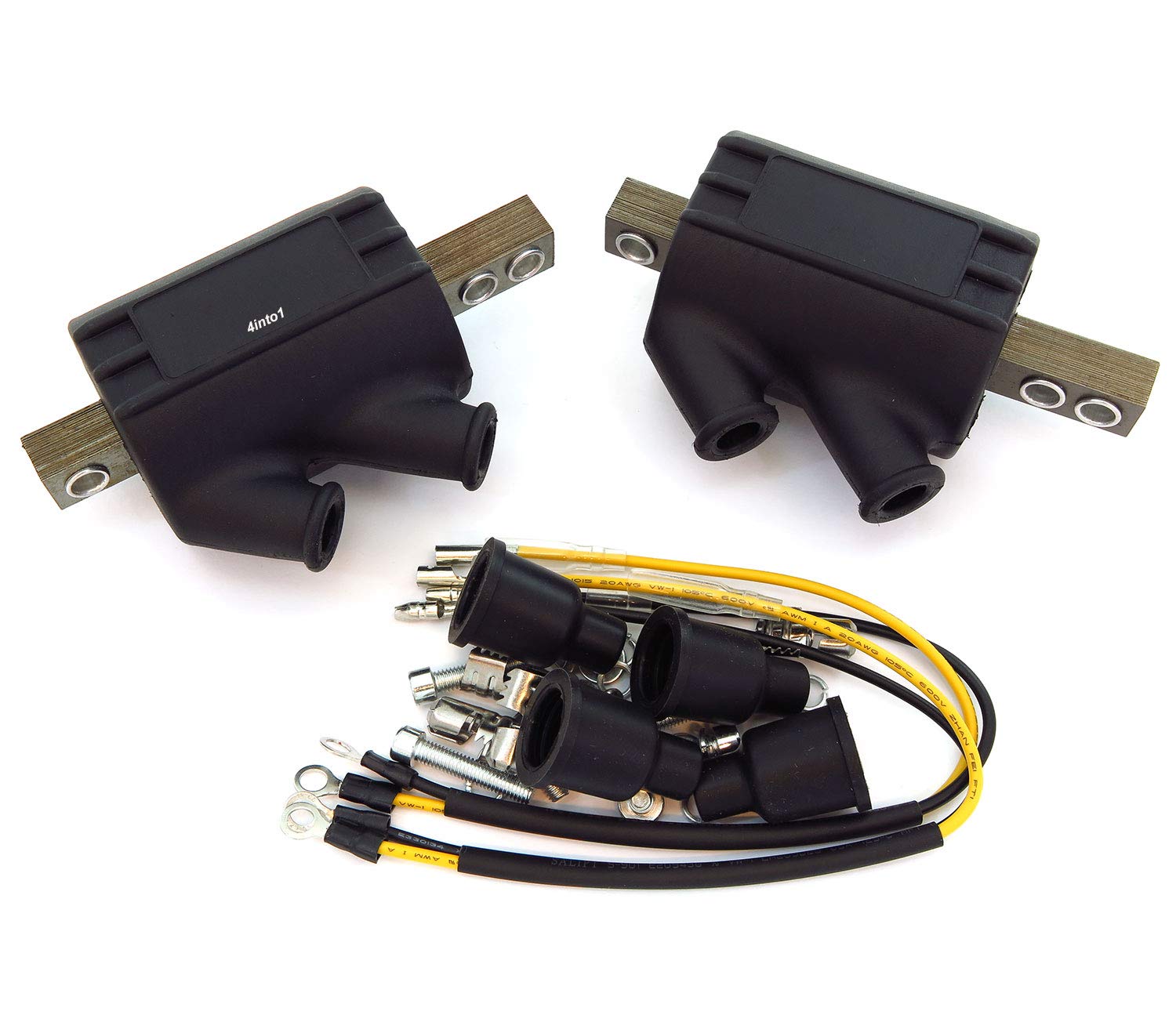 Set of 2 Magna High Performance Coils - Dual Output - 5 ohms - Fits Honda CB350F CB400F CB500K CB550 CB750 GL1000