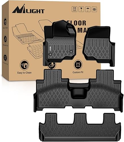Miniatura 14 de Nilight Alfombrillas de TPE para Ford F-150 F150 Lightning SuperCrew Cab asientos de cabina 2015 2016 2017 2018 2019 2020 2021 2022 2023 2024 2025