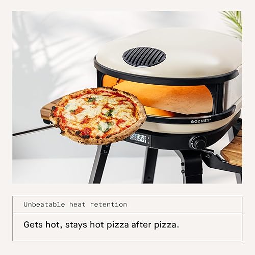 Miniatura 5 de Gozney Arc XL - Horno de pizza para exteriores, horno de pizza de gas propano, control de llama de precisión, cocina pizza de 16 pulgadas en 60