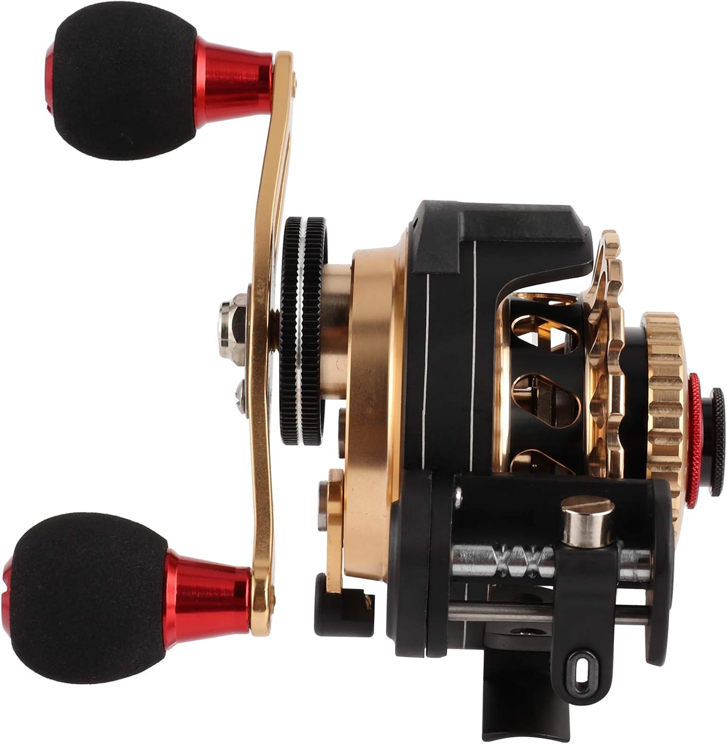 Drfeify ZH All Metal Fishing Rolls Strong and SUSTAINE 3.6: 1 Positioning for Fishing - Game Accessory with 8 + 1 BB, Aluminum Alloy Body for Enthusiasts