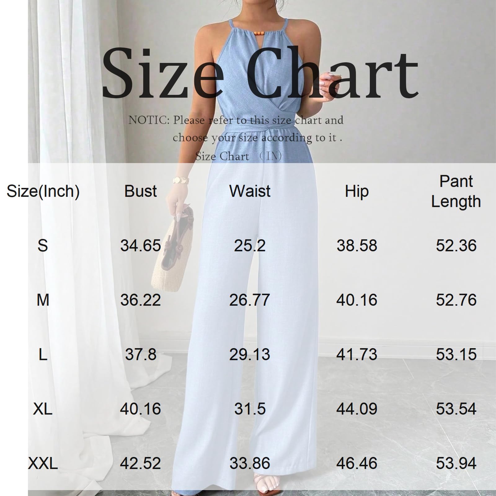 Combinaison Femme Ete sans Manches Couleur Pure Vetement Femme Combinaisons Taille Empire Souple Glamour Combinaison Pantalon pour Travail Bureau Soirée Mariage