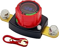 Vista 8 de Ampper Interruptor de desconexión de batería de poste lateral de 12 V a 48 V, interruptor de batería marina, desconecta el corte de alimentación