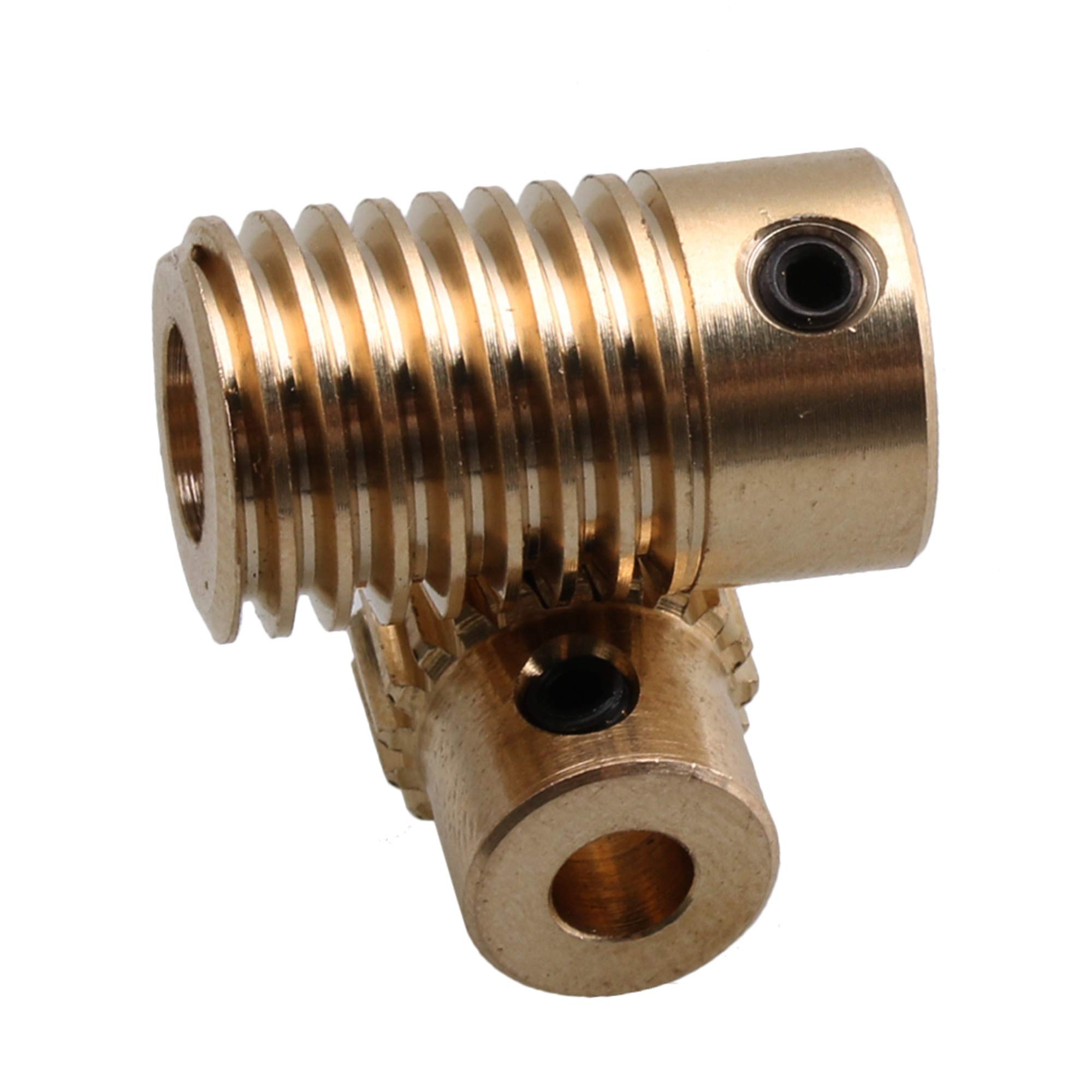 Brass Worm Gears - 20:1 Speed Ratio -3