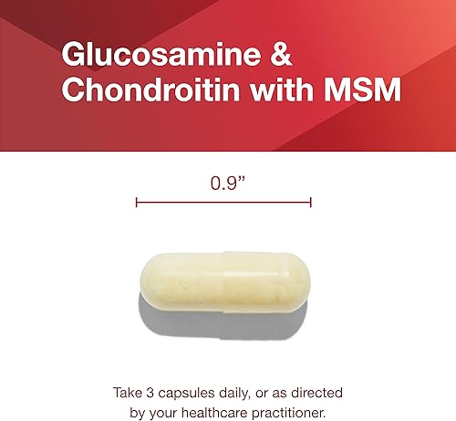 Miniatura 7 de Protocol Glucosamina y condroitina con MSM - Soporte articular* - Suplemento de condroitina MSM - Sin OMG y sin lácteos - 90 cápsulas vegetales