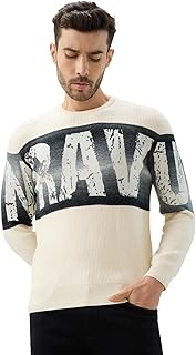 status quo Men's Typography Print Round Neck Full Sleeve Regular Fit Sweater-picture-26