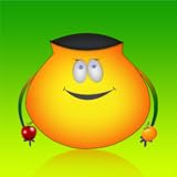 time killer Flick Fruit To Basket