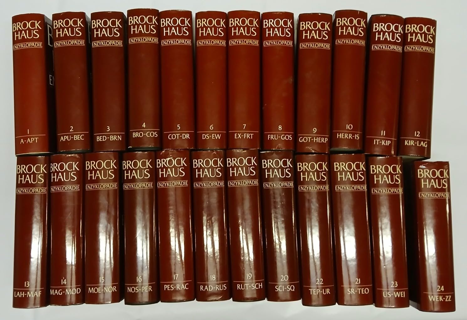 Brockhaus Enzyklopädie in 24 Bänden / Pflichtfortsetzung Band 1-24: Brockhaus Enzyklopädie, 24 Bände