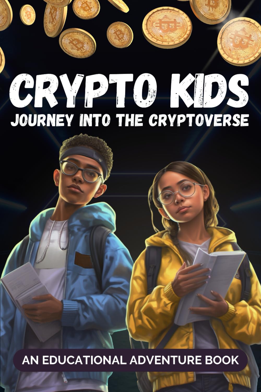 Crypto Kids: Journey Into the Cryptoverse: An Introduction to Cryptocurrency for Kids | Bitcoin for Kids Paperback – 10 June 2023