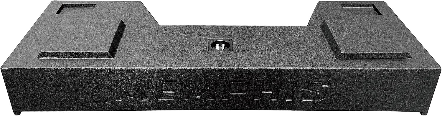 Memphis MJME19RAM8D1 Dual 8" Subwoofer Loaded Enclosure for 2019-up Dodge Crew Cab Ram
