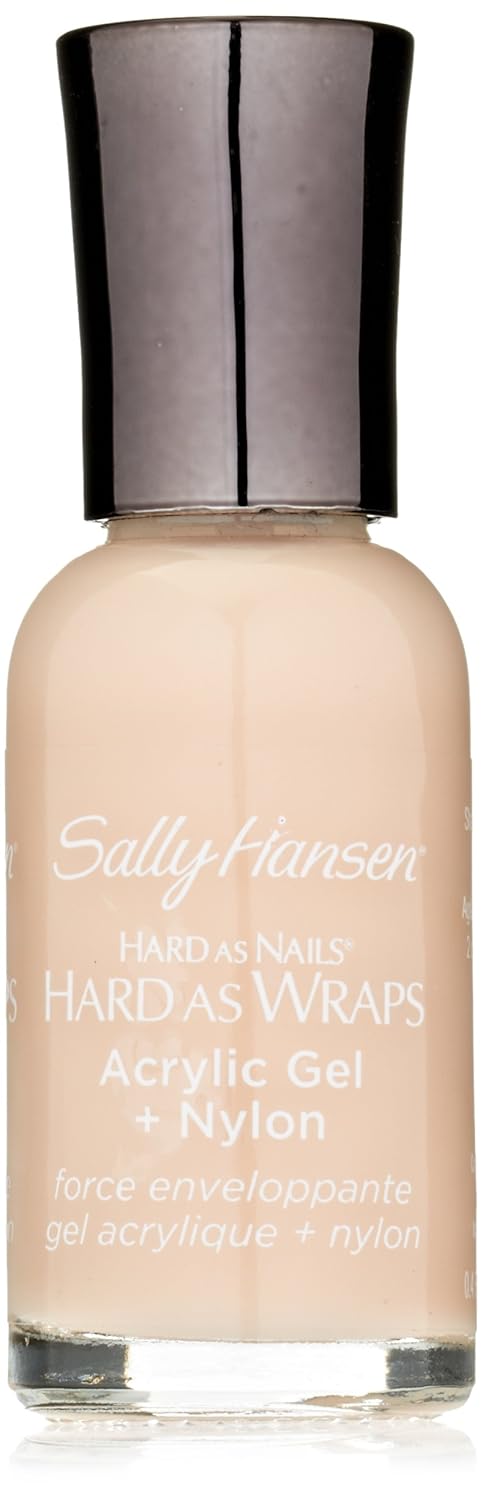 Sally Hansen Hard As Nails Hard As Wraps Nail Harderner - Sheer Pink Gloss - 0.4 oz