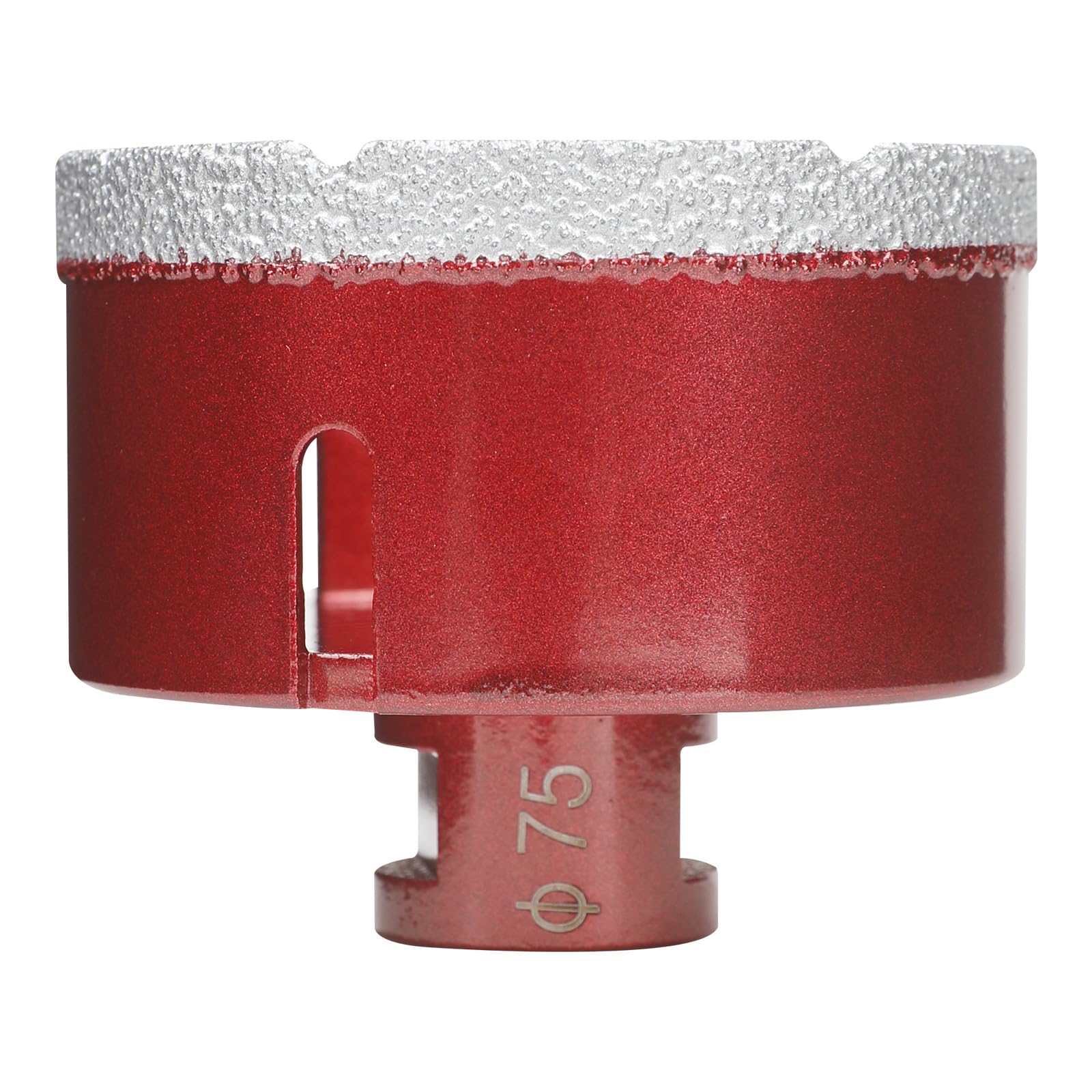SUQIN 75mm Diamond Hole Saw Drill Bit with M14 Thread,Vacuum Brazed Tile Hole Saw Cutter for Tile Porcelain Ceramic Marble Granite Glass Drilling