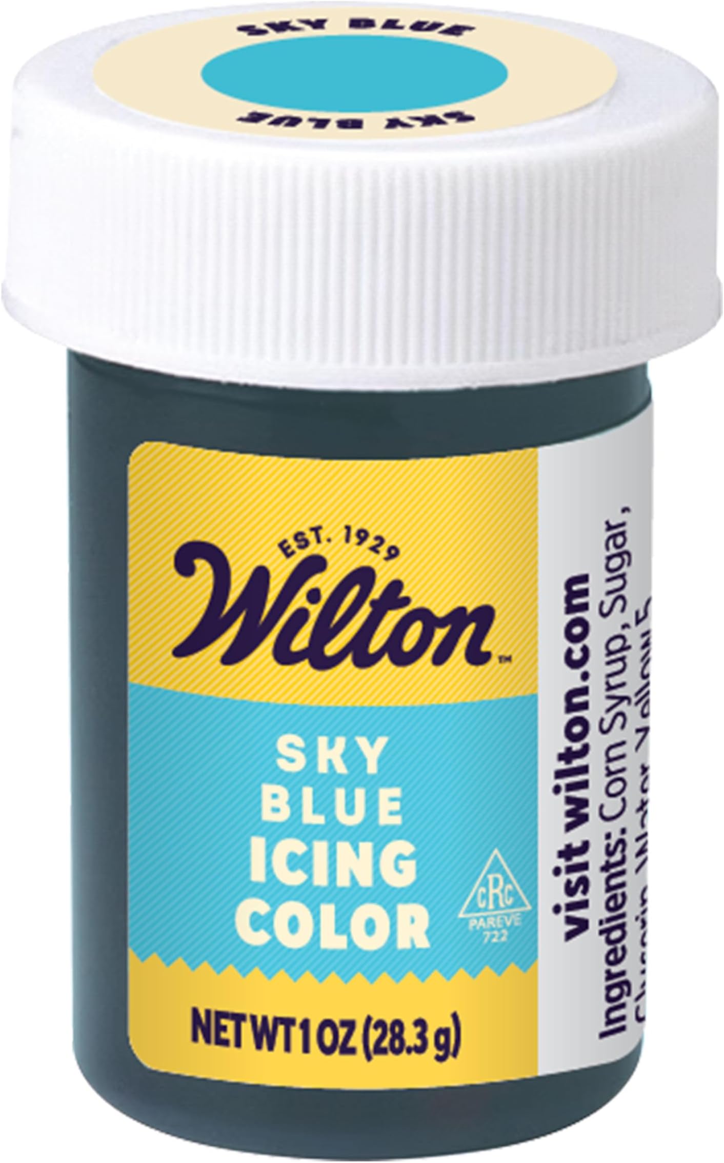 Wilton 610-700 Icing Gel, 1-Ounce, Sky Blue