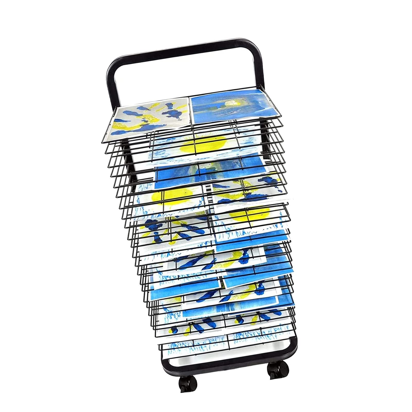 Aioneer Art Drying Rack, Drying Easel Art Studio, Educational Product Drying Rack, Space-saving Shelf
