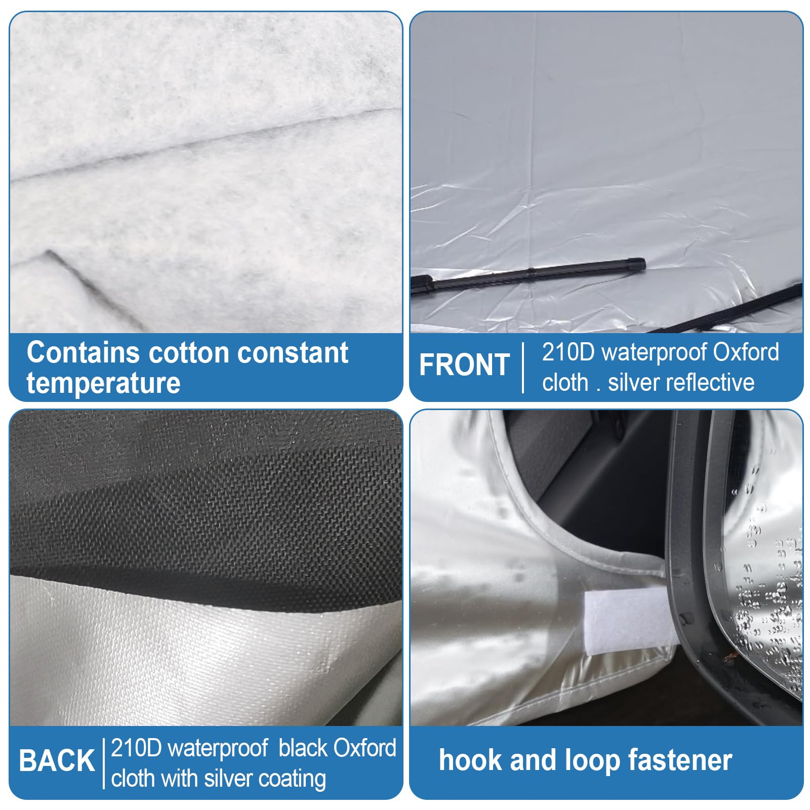 Housse Pare-Brise VW Type 2 67-79, BS17074, Housse De Protection Pour Pare-brise