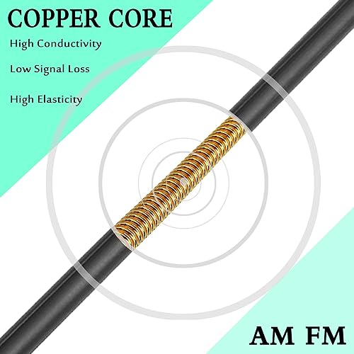 Miniatura 4 de KSaAuto varias antenas de radio de núcleo de cobre para 2007-2019 GMC Sierra y Chevy Silverado todos los modelos de camiones (excepto HD) con rosca