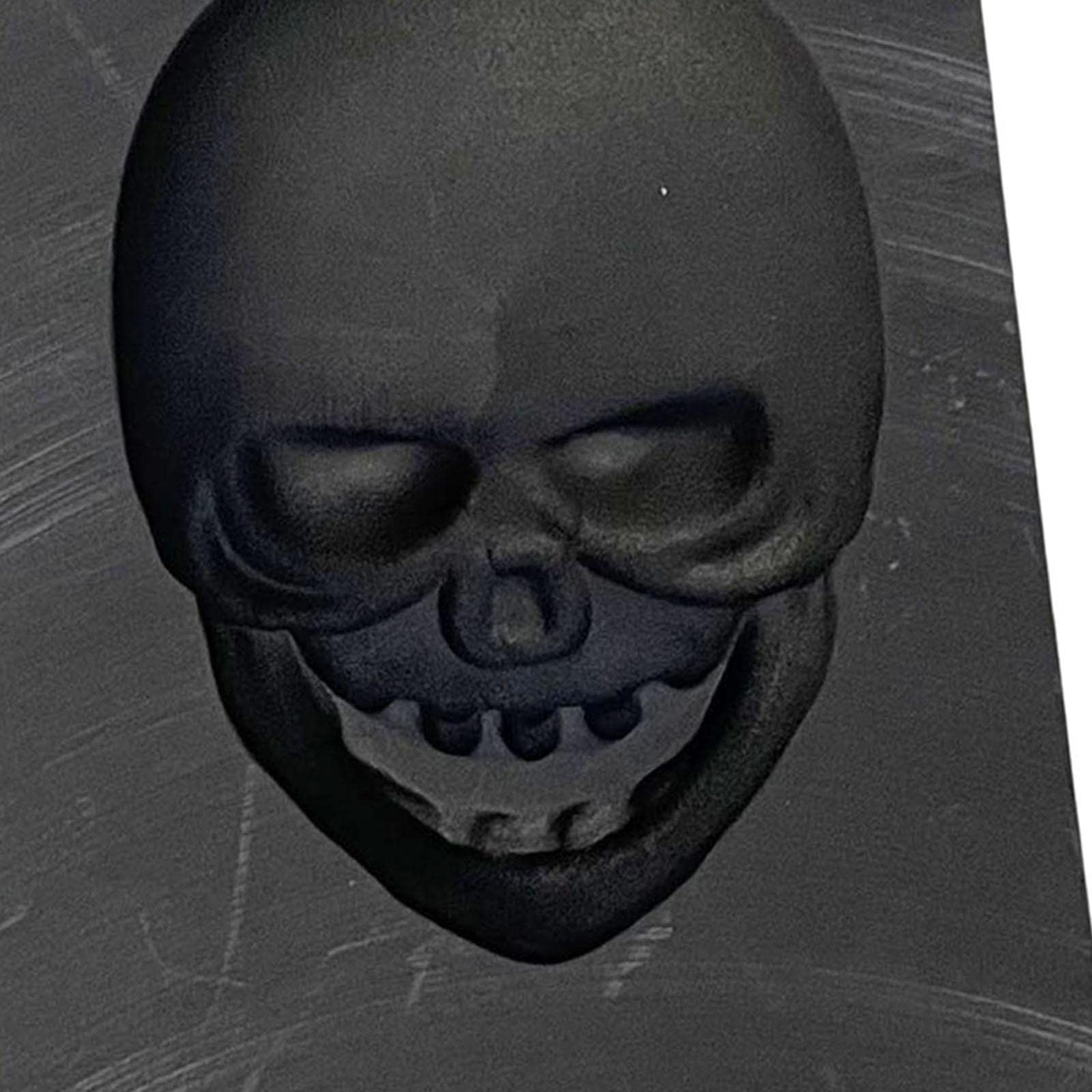 Flame Skull 3D Graphite Ingot Mold For Casting Metal (Gold, Silver, Copper, Etc.)