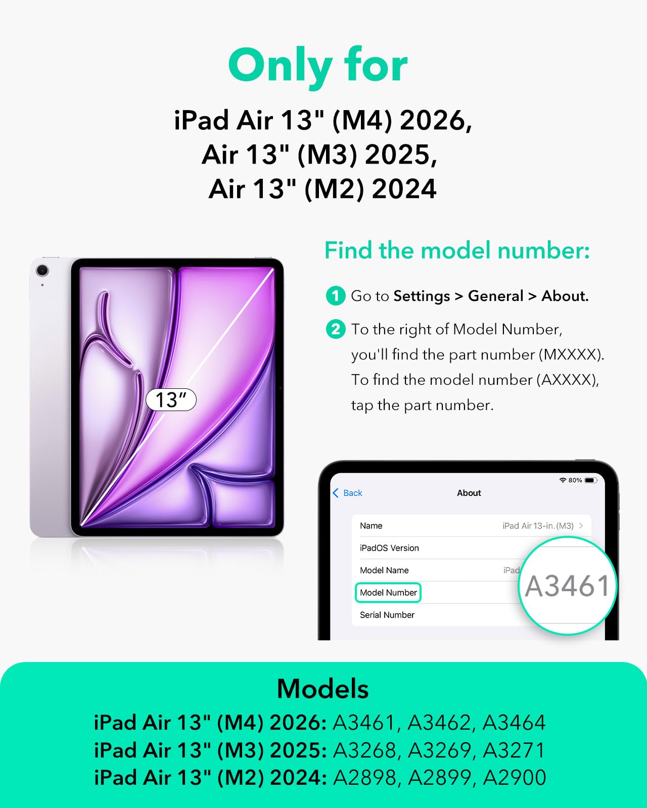 ESR Paper-Feel magnetyczna osłona ekranu do iPada Air 33.0 cm M3/M2 (7./6. generacji, 2025/2024), pisz i rysuj jak na papierze, zdejmowana i wielokrotnego użytku, kompatybilna z folią hartowaną