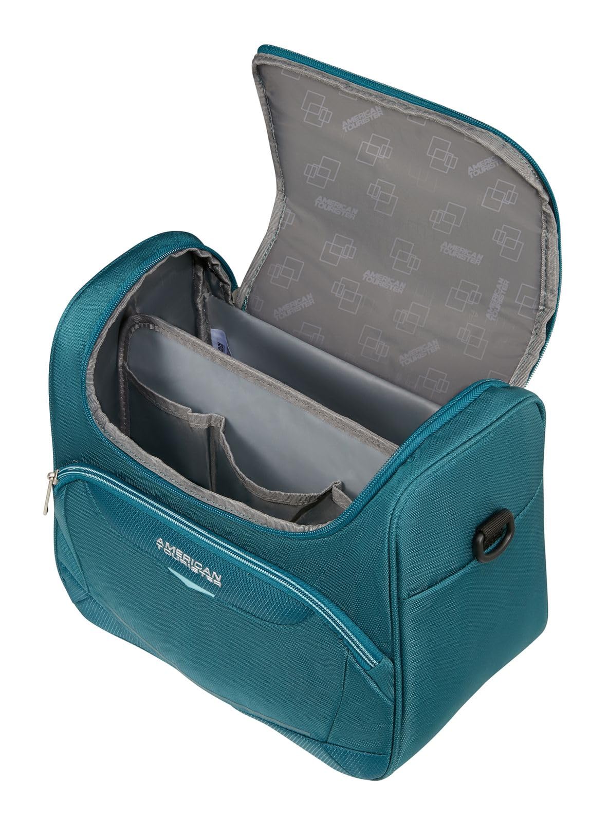 American Tourister borsa trucco Summerride Beauty Case Totally Teal petrolio