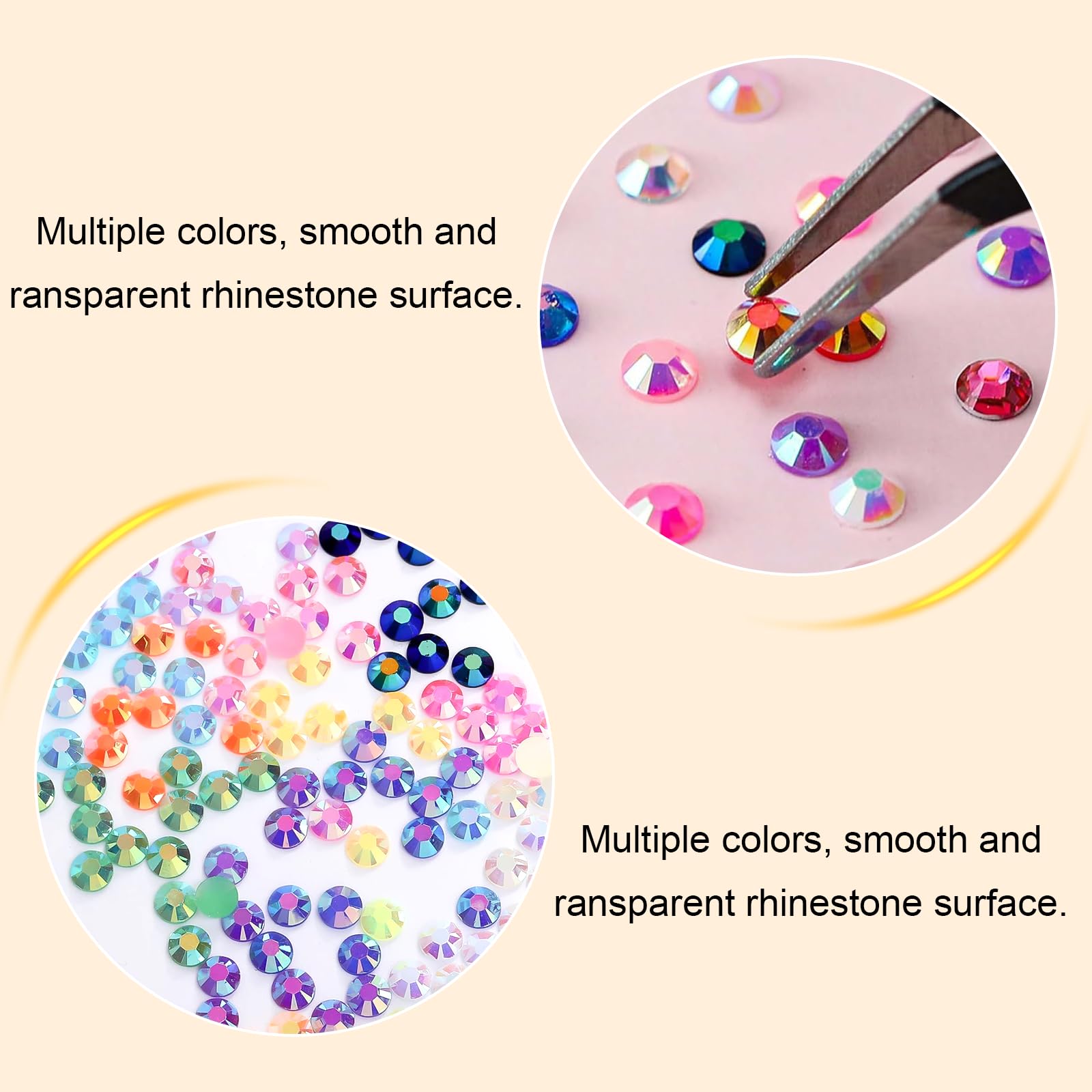 Bedazzling Kit 32000 Stück Strasssteine 40 Farben 3mm Jelly Glitzersteine Bedazzler kit with Glue Bedazzle Set mit Trockenblumen Pinzette Wachsstift für Nägel Handwerk Bücher Handyhüllen