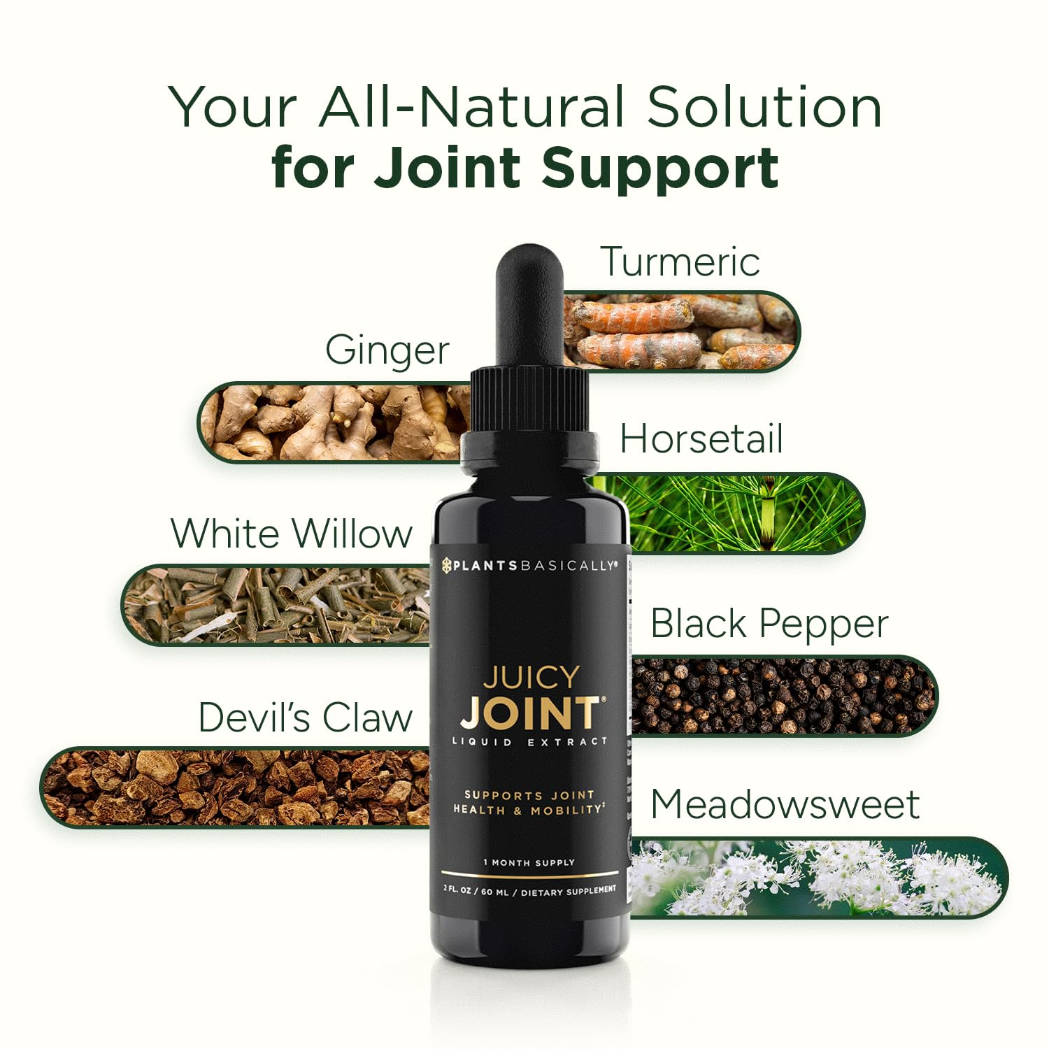 Juicy Joint Extract, 100% Plant-Based Joint Support Supplements - 1 Bottle — Amazon image 3