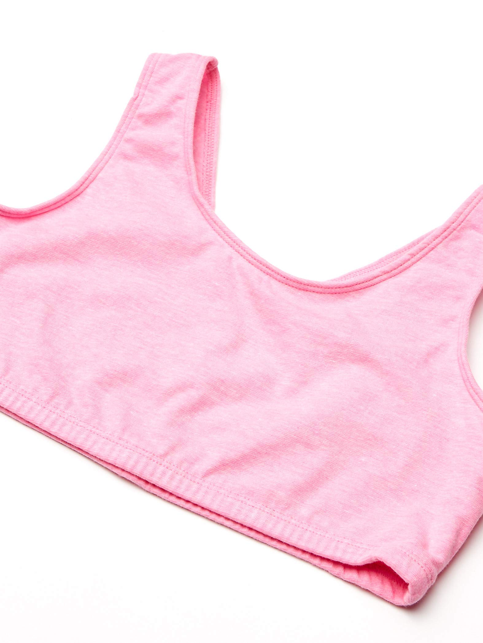 Fruit of the Loom Mädchen Cotton Built-up Sport 3 Pack(Pack of 3) Cotton Built-up Sport Bra (3er Pack)