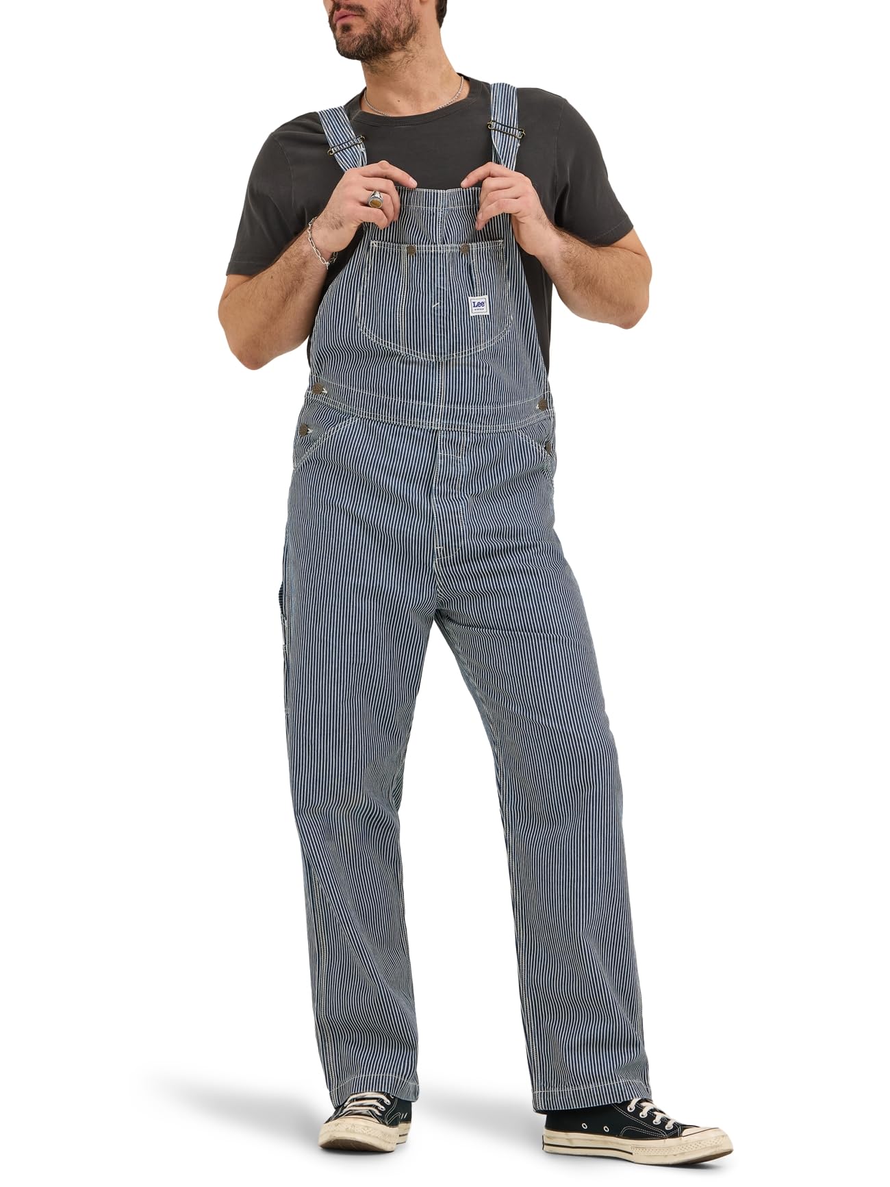 Lee Men's Railroad Workwear Bib Overall, M