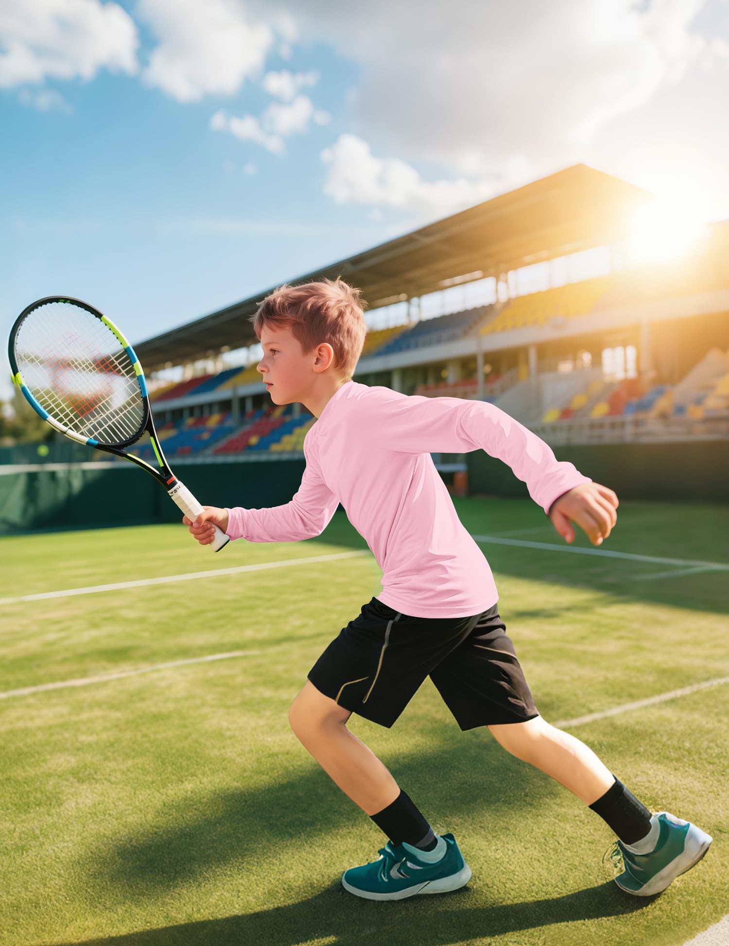 Girls Swim Shirt Long Sleeve Rash Guard Girls UV Protection Quick Dry Fit Surfing Fishing Swimming Shirts Activewear for Kids Pink 4T