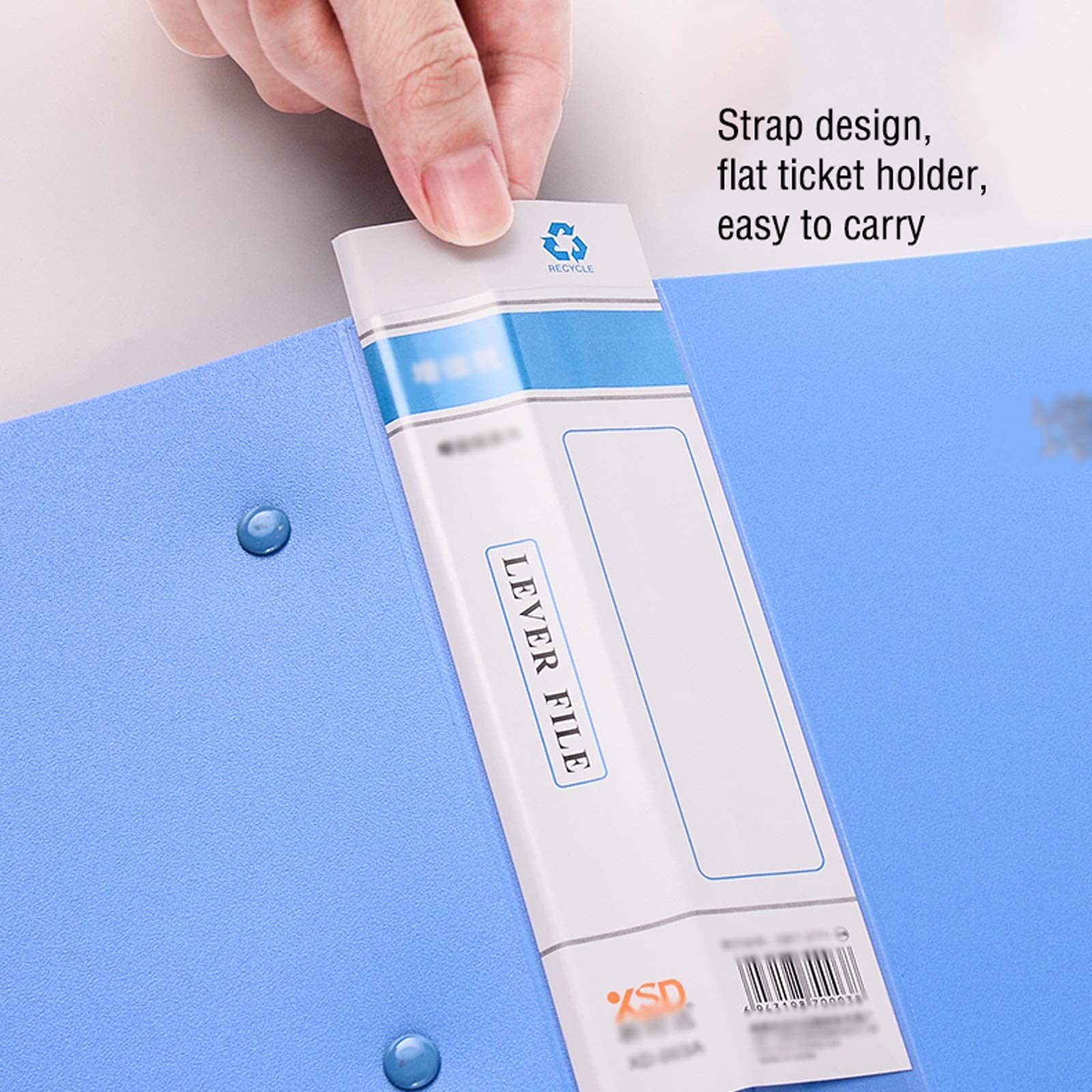 FEIYIYANG Portablocco A5 Bill Storage Folder Plastic Storage Appunti Appunti con Etichetta di classificazione Piccolo Raccoglitore di ricevute per Ufficio/finanza/Famiglia Portablocchi e Portamoduli