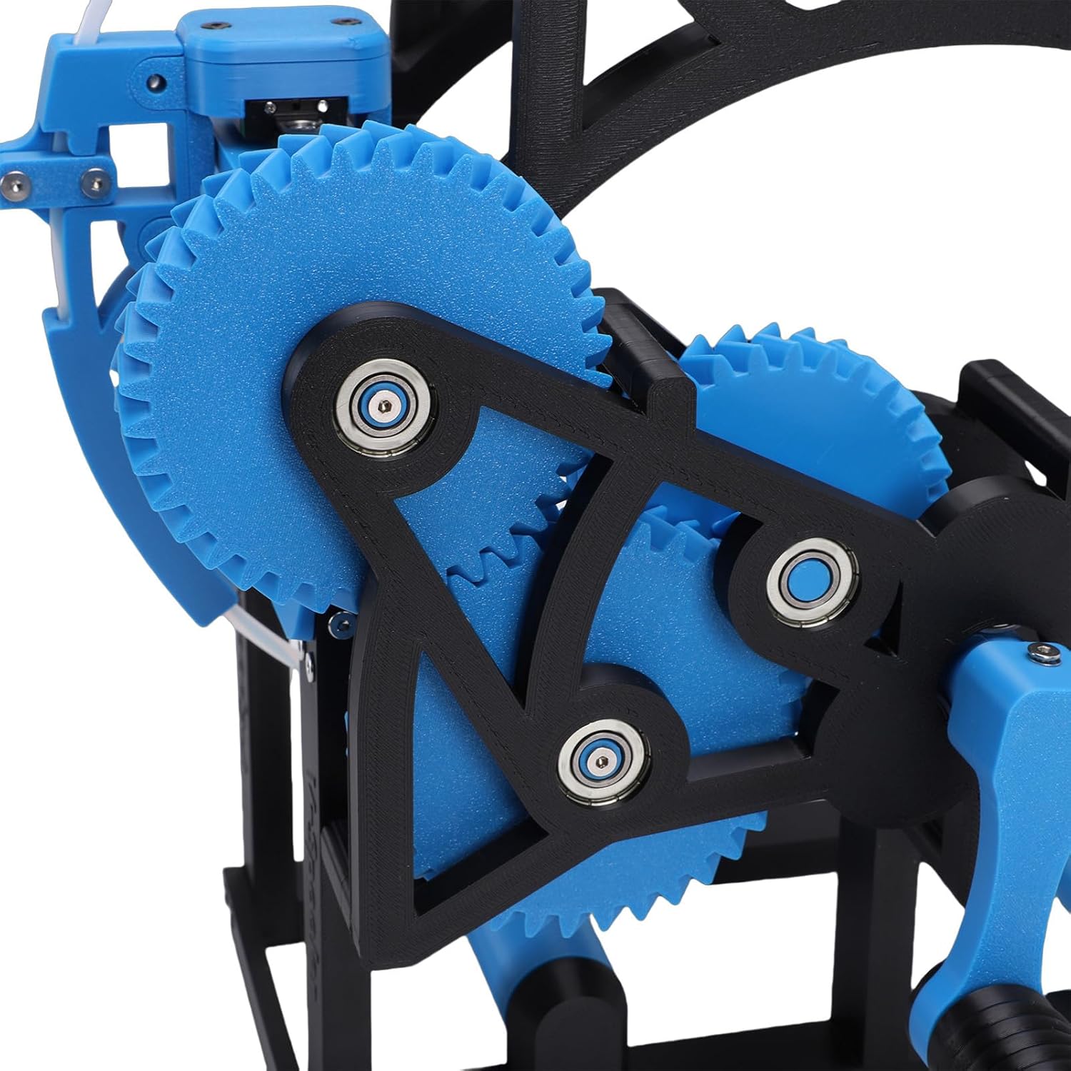 3D Printer Filament Respooler, Hand Cranked Spool Winder for PLA ABS Welding Wire Sewing Thread, with Adjustable Tension Control and Reinforced Frame, for 3D Printing