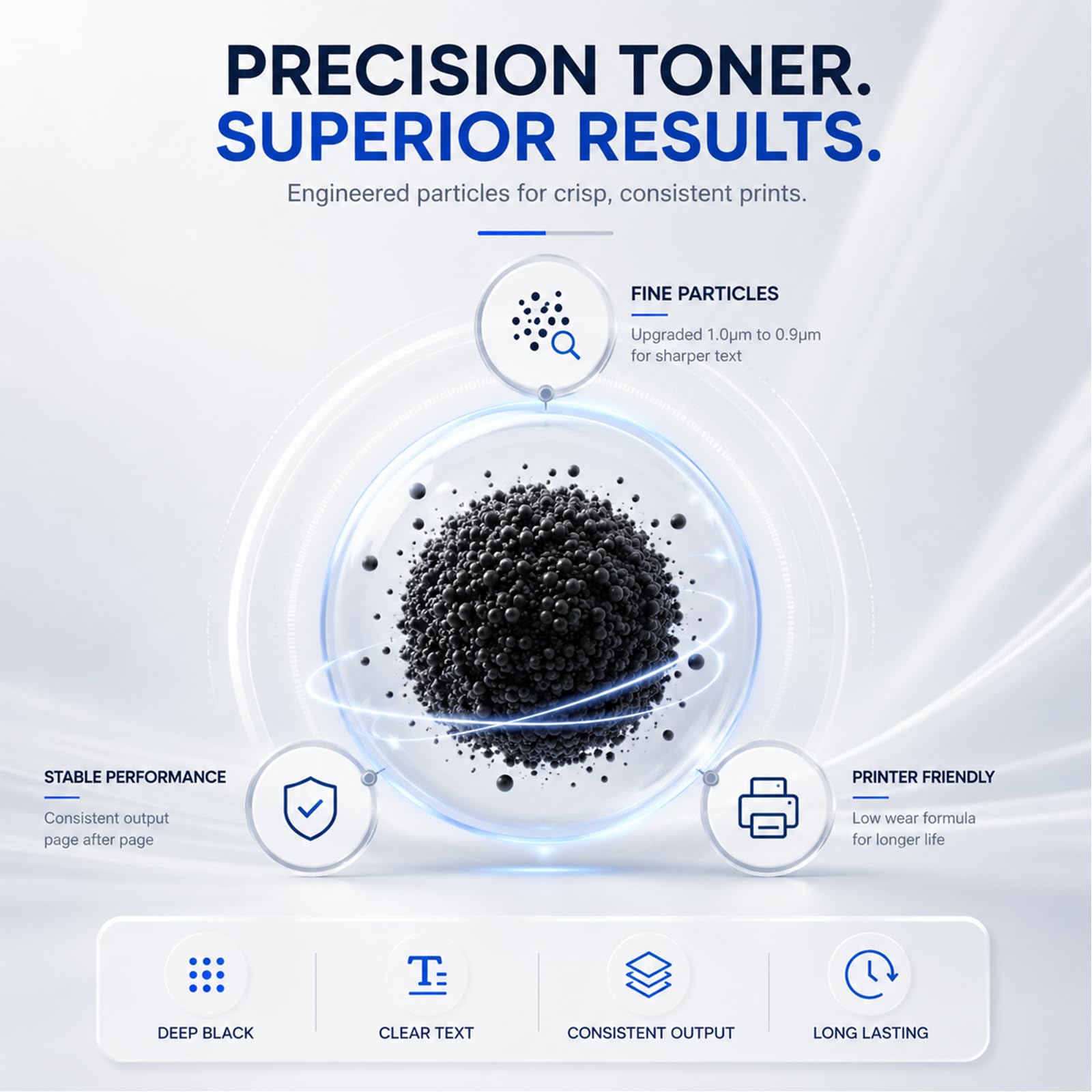 Cartuccia di toner BP-NT70BA, sostituzione nera ad alta resa per la stampante Sharp LaserJet BP-50C26 50C31 50C36 50C45 50C55 50C65 70C31 70C36 70C45 70C55 70C65 ,1Pack