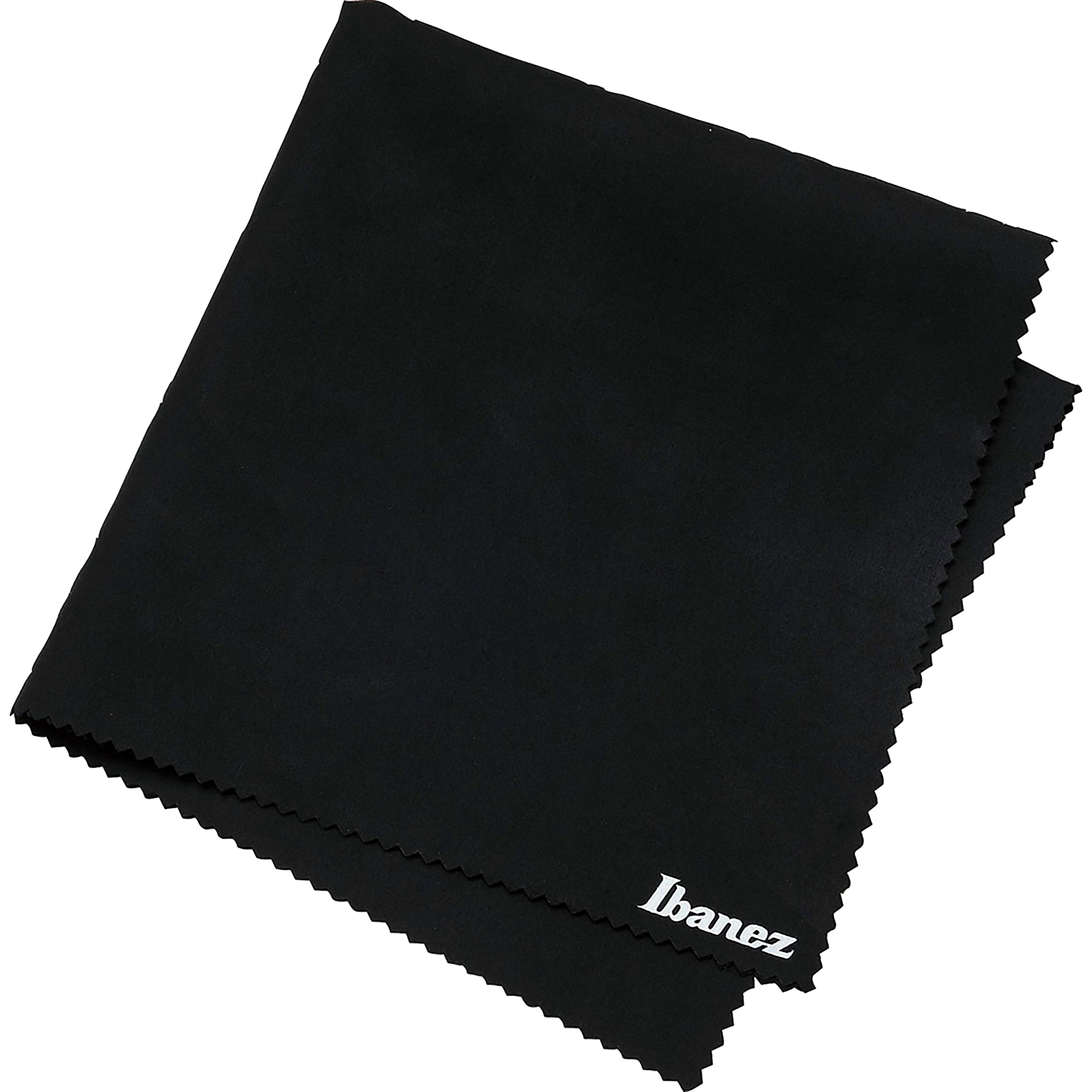 Ibanez IGC100 Micro Fibre Guitar Cleaning Cloth, Black