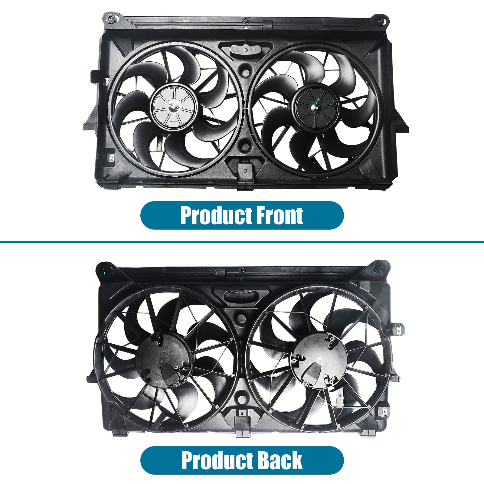 Amazon.com: LNZMPART Engine Radiator Cooling Fan Assembly  