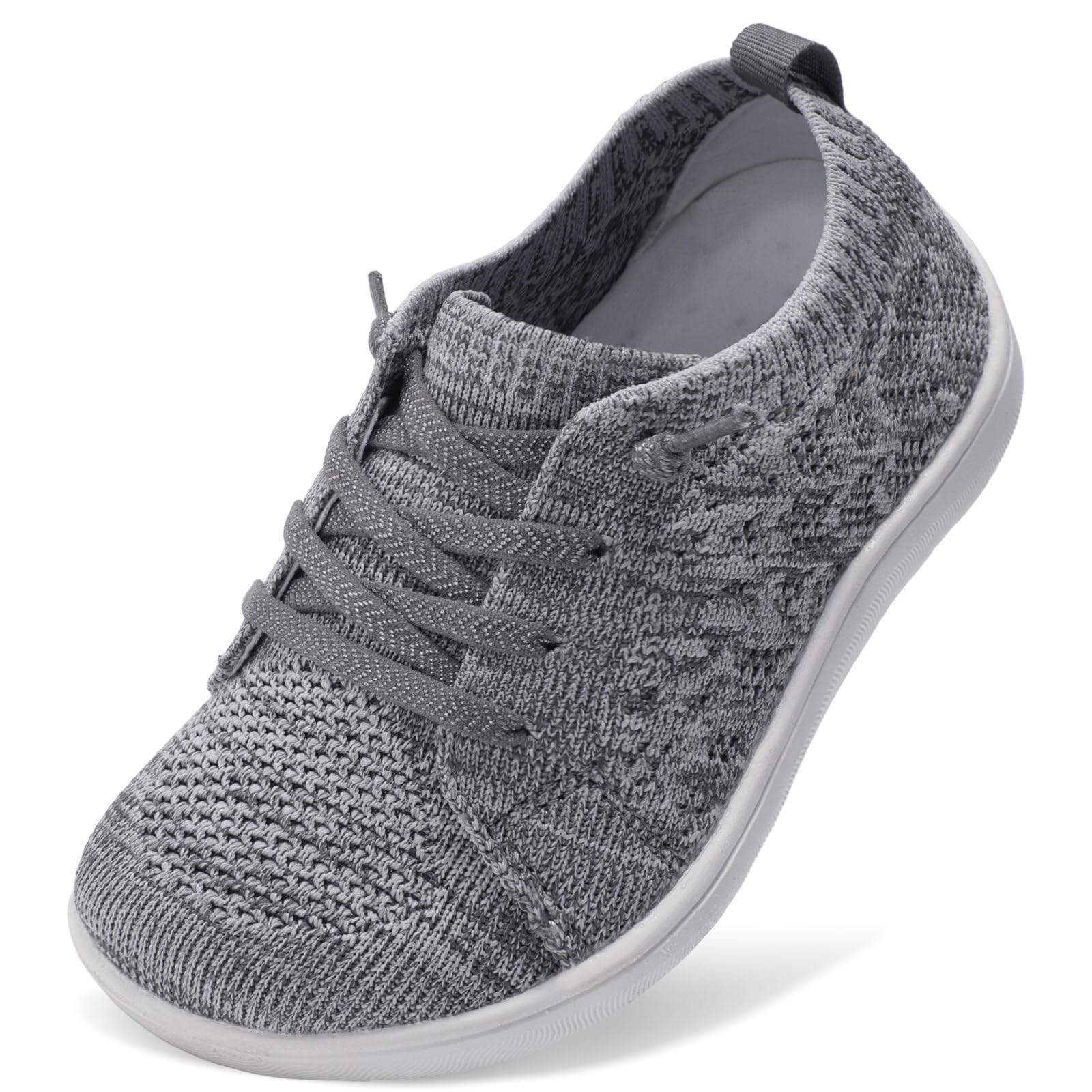 JOINFREE Toddler Shoes Girls Boys Wide Barefoot Shoes Minimalist Walking Sneakers Zero Drop Slip on Tennis Shoe Breathable Naturally Flexible