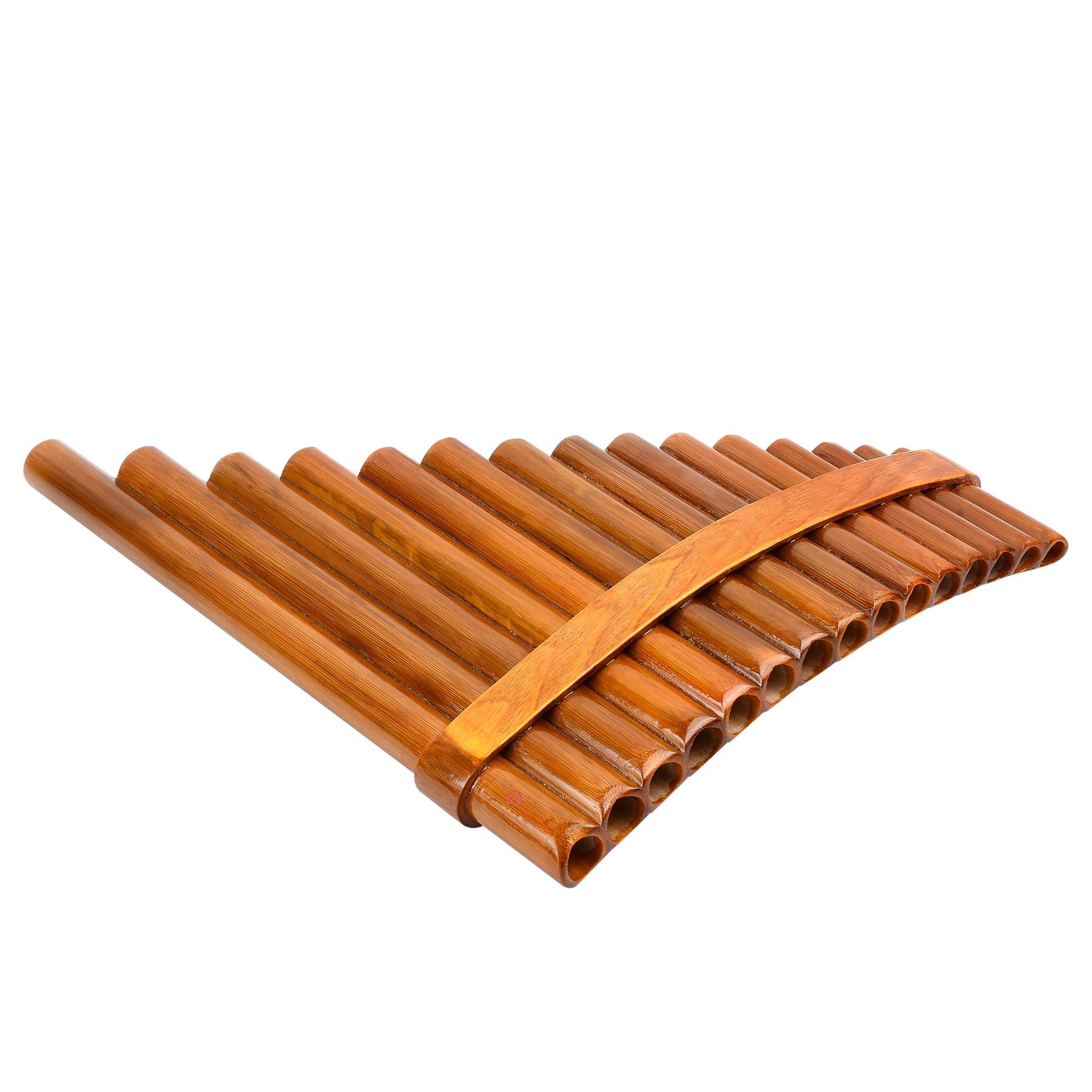 Panflöte Profi 15 Panflöte G Key Panflöte Bambus Dizi Flöte - Perfektes Instrument für Anfänger und Studenten (Rechtshänder)