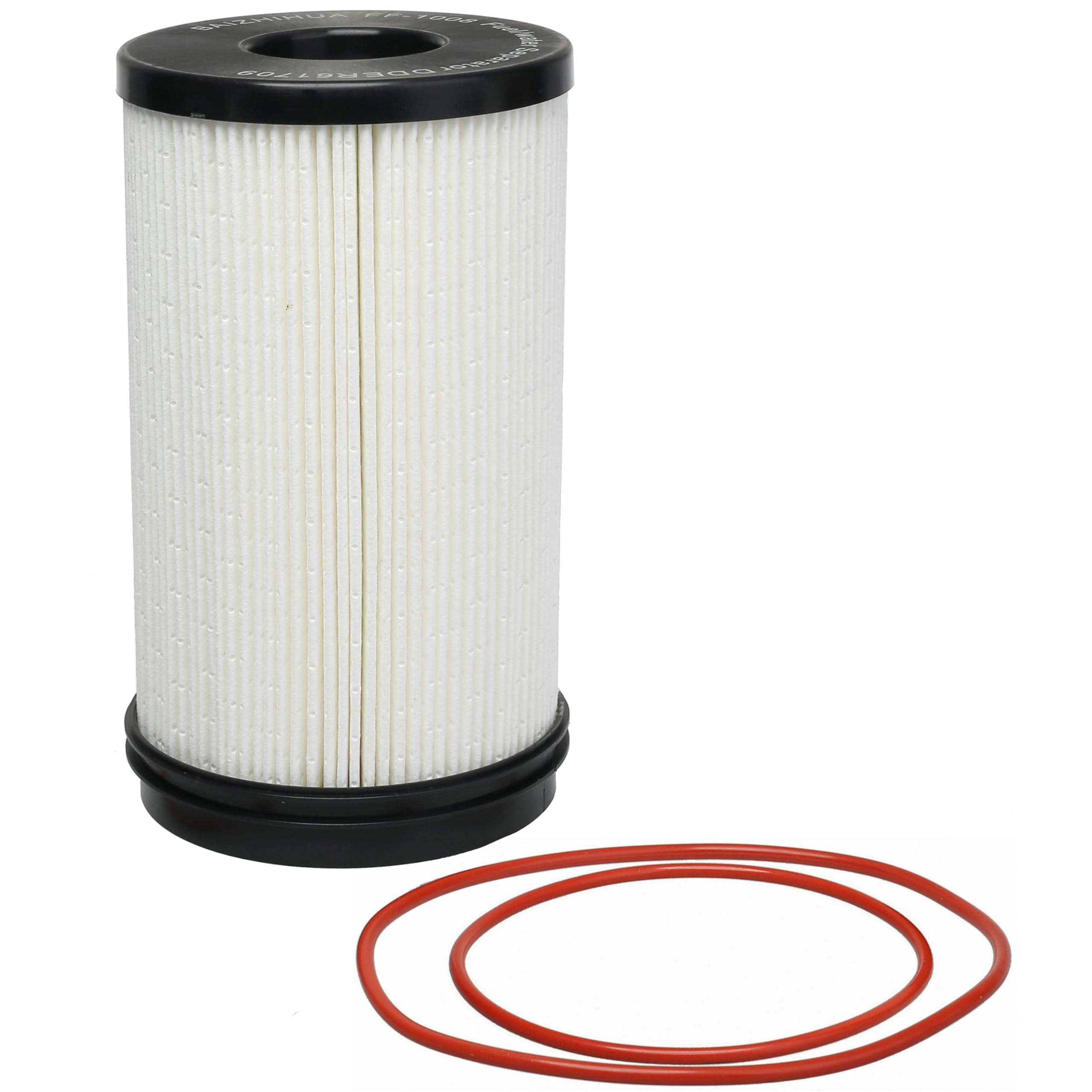 Paquete de 4 separadores de agua de filtro de combustible R61709 compatibles con Freightliner Detroit Diesel DD13 DD15 DD16 motor diésel reemplaza DDE R61709, FS20176, PF46235, DDER61709, 03-40538-009