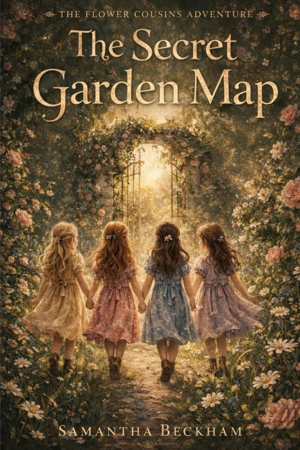 The Secret Garden Map: The Flower Cousins Adventure