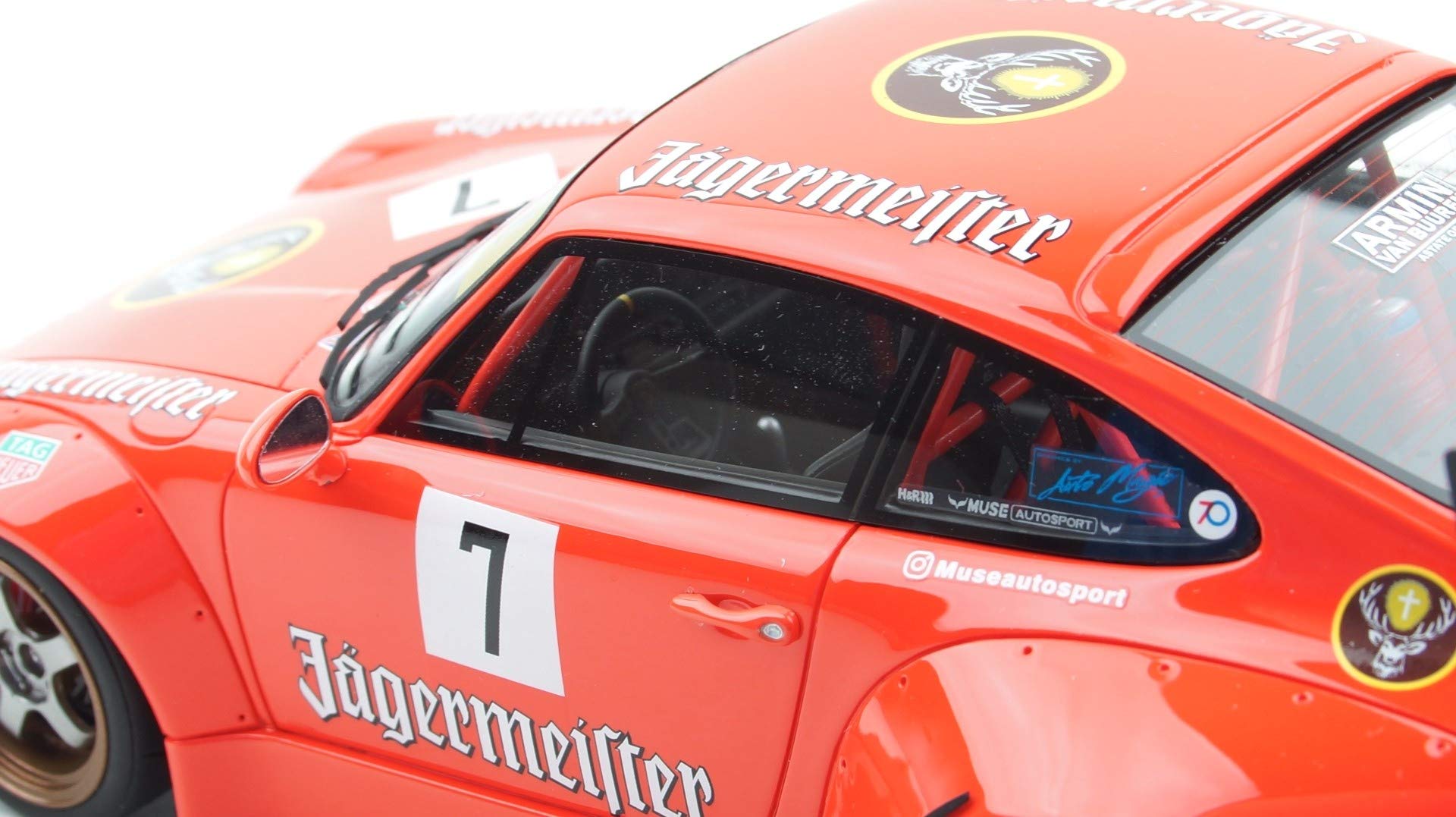 Amazon | ☆ GTスピリット 1/18 RWB 993 イエーガーマイスター #7