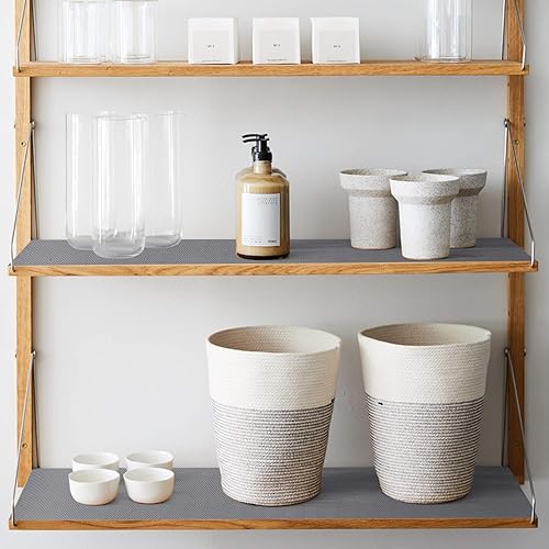 Miniatura 6 de Forro para estantes de cocina, forros para cajones, forros para refrigerador, tapetes impermeables para refrigerador con alfombrilla para armarios