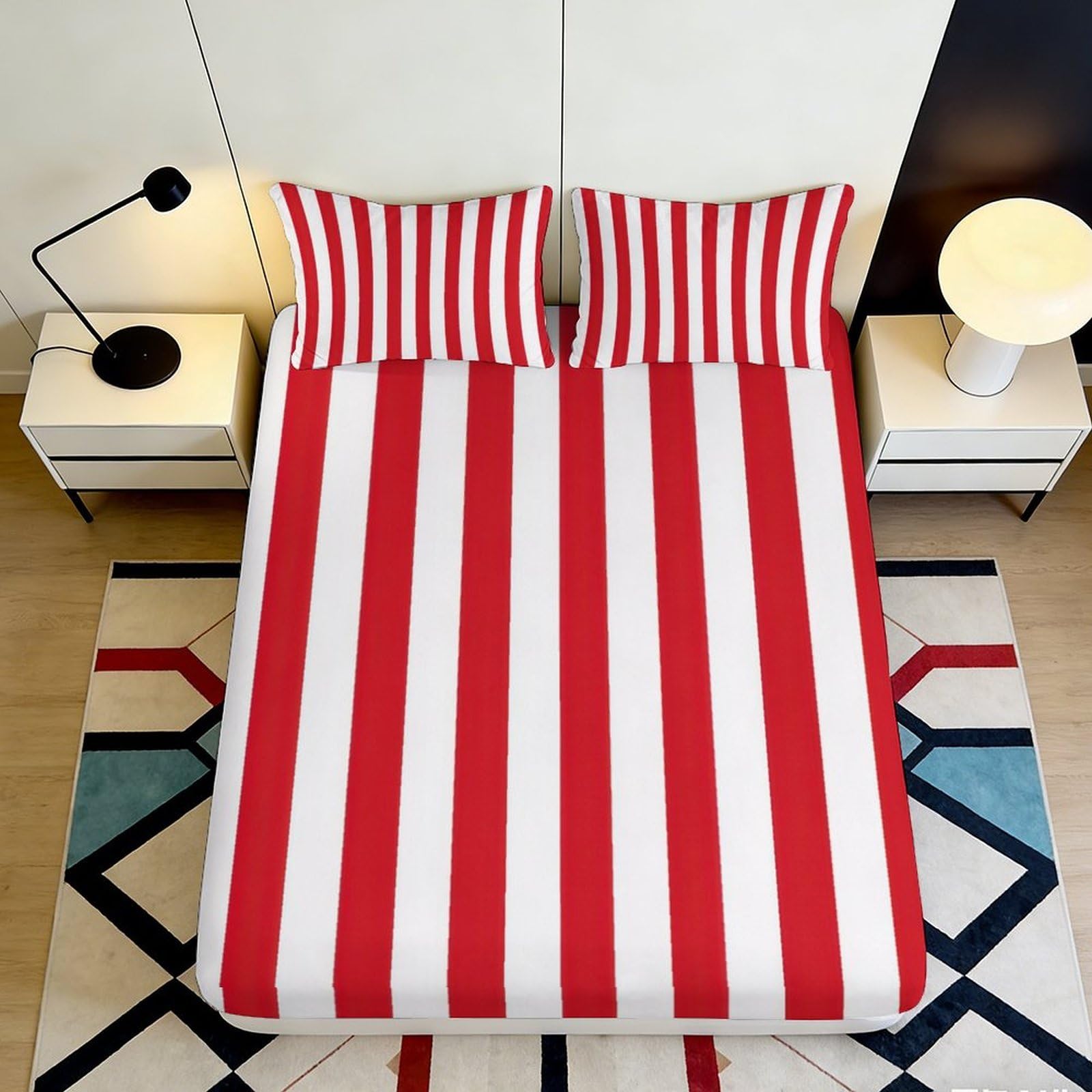 3D Printed Horse Fitted Sheet Microfiber Deep Pocket Non-Slip Bedroom Mattress Fitted Cover Washable for Adults Teens 90x200x25cm