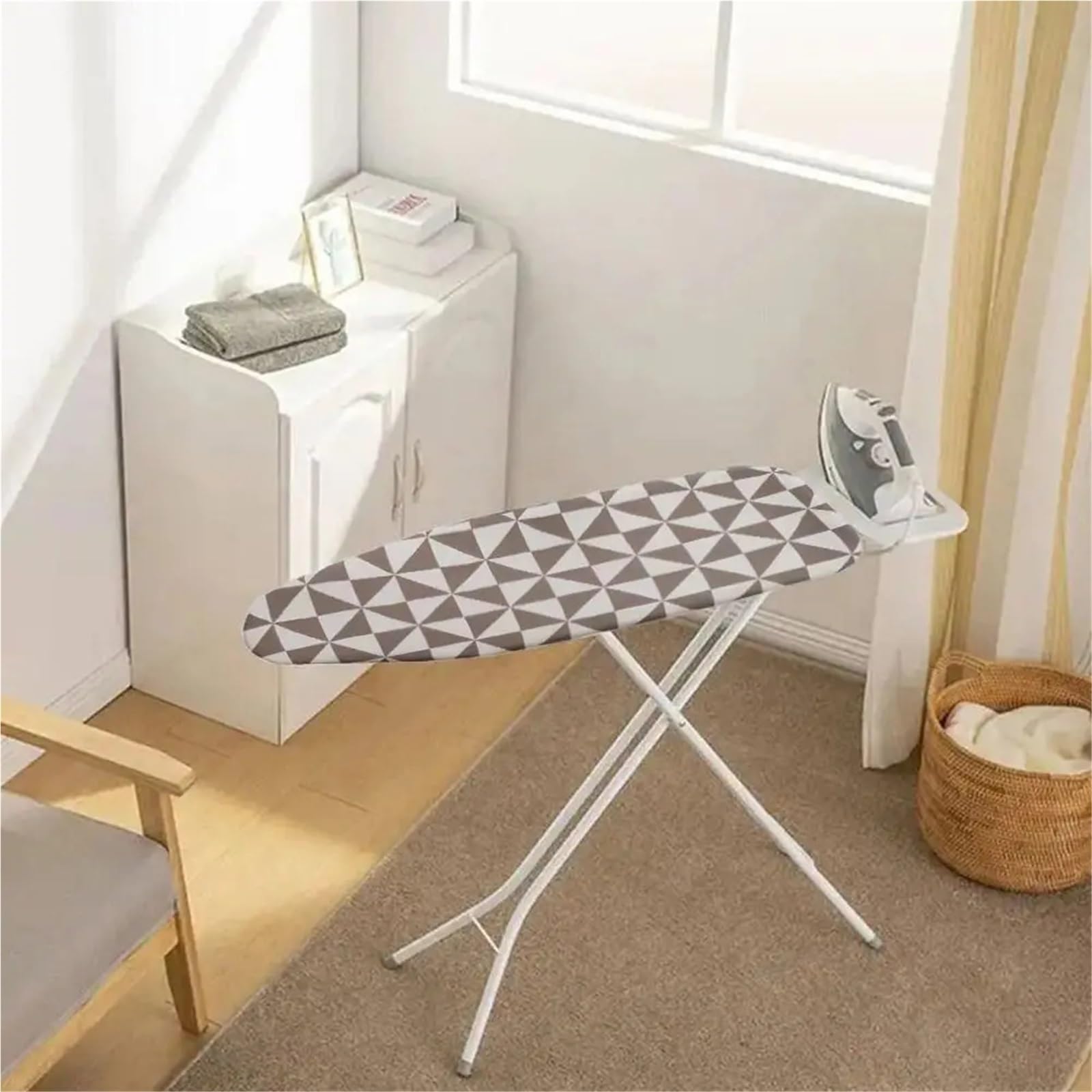 Coperture per assi da stiro, Panno durevole for asse da stiro, cuscinetto addensato resistente al calore, forniture universali for bucato, imbottito stampato(1 for Panel 120x41cm)
