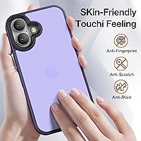 Vista 63 de Yriklso Strong Magnetic Case for iPhone 11 [Compatibilty with MagSafe] Protective Shockproof Cover Phone Case for iPhone 11 6.1" Frosted Purple