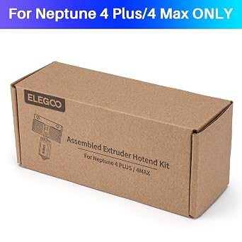 ELEGOO Hotend kit for Neptune 4 Plus/4 Max 3D Printer, Fully Assemble All-Metal Hotend with Nozzle, ELEGOO Official 3D Printer Accessories