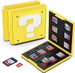 GeeRic 12 Slot Game Card Storage Case Compatible with Switch, Portable Game Card Storage Cartridge Case with Switch, Games Cartridges & Slot