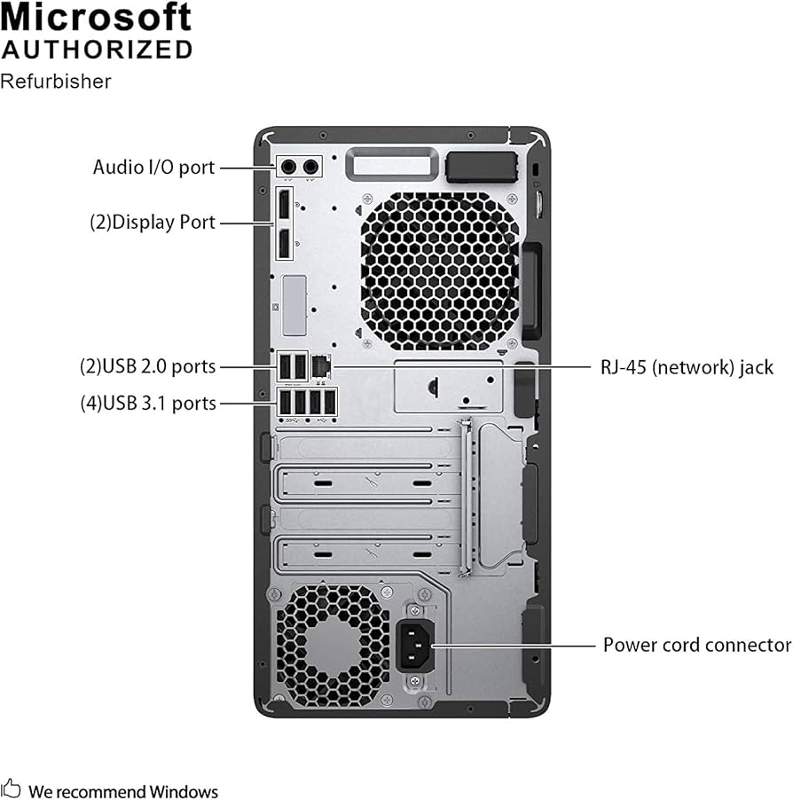 HP デスクトップ / EliteDesk 800 G3 TWR HP EliteDesk 800 G3 TW - 製品詳細・スペック - デスクトップ