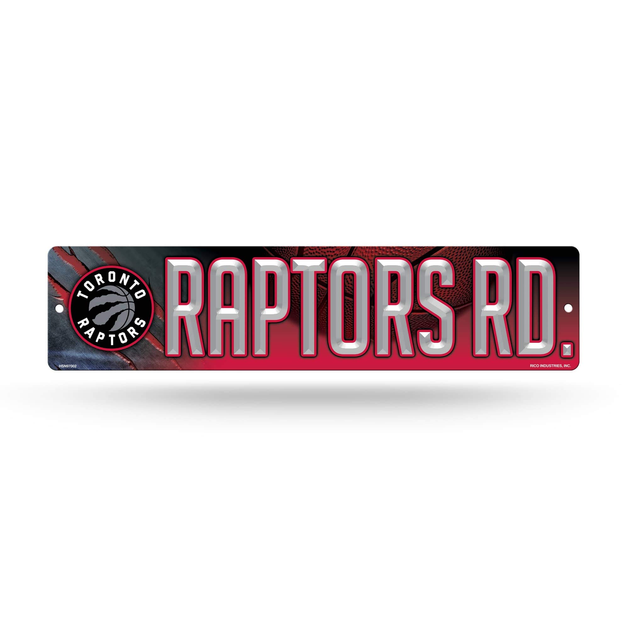 Rico Industries NBA Toronto Raptors 16-Inch Plastic Street Sign - patio lawn and garden | Mubboo