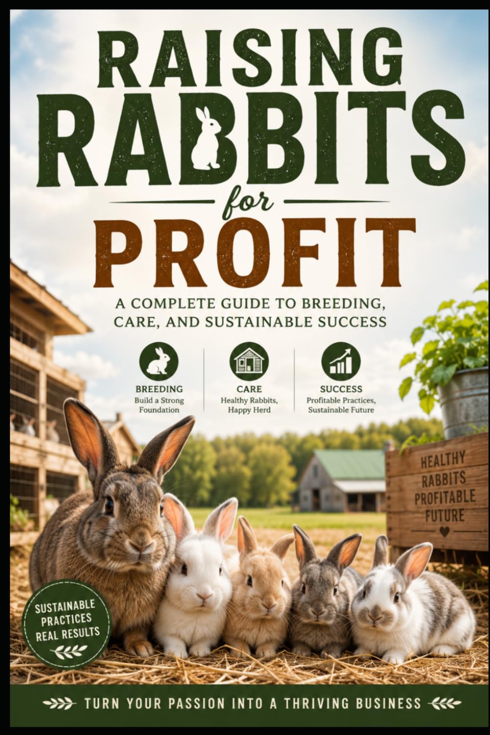 Raising Rabbits for Profit:: A Complete Guide to Breeding, Care, and Sustainable Success