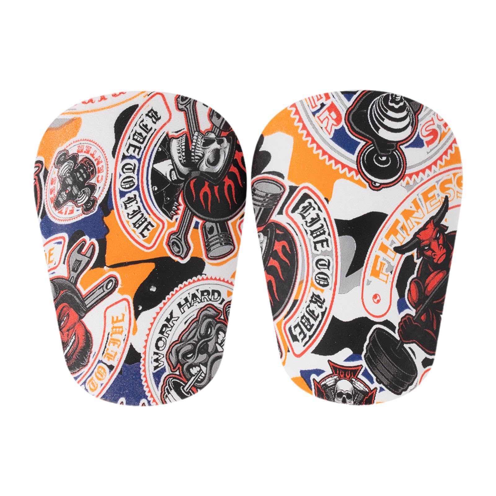 NIVAA 2 Pieces Mini Soccer Shin Guards Comfortable Small Outdoor Football Training S-picture-17